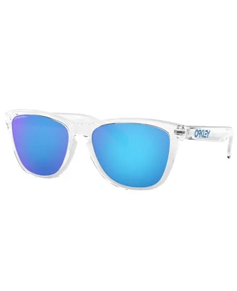 Frogskins Crystal Clear Prizm Sapphire