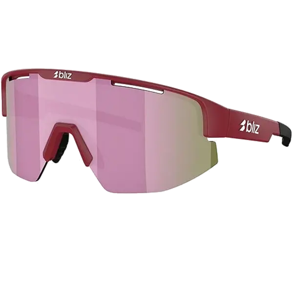 Matrix Small Matte Burgundy Brown w Rose Multi