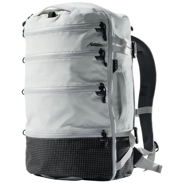SEG28 Segmented Backpack White