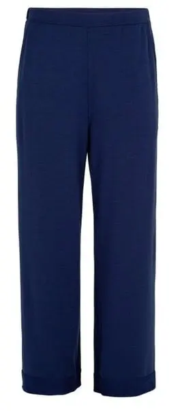 W's Merino Wide Pants Royal Navy