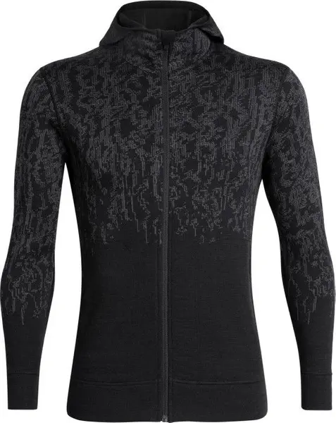 M's Elemental LS Zip Hood Black
