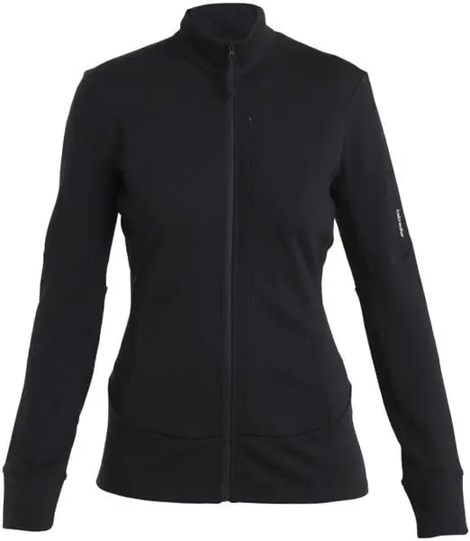 W's Merino 260 Quantum IV LS Zip Black