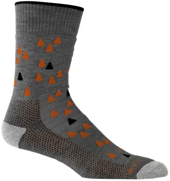 M's Hike Medium Crew Tree Line Gritstone Hthr/Spice