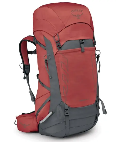 Tempest 44 Red Pampas Coal Grey