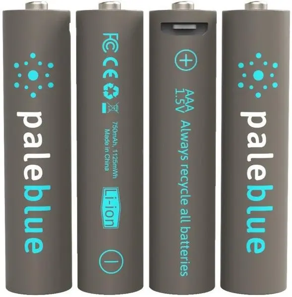 Li-Ion Rechargeable AAA Battery 4-Pack