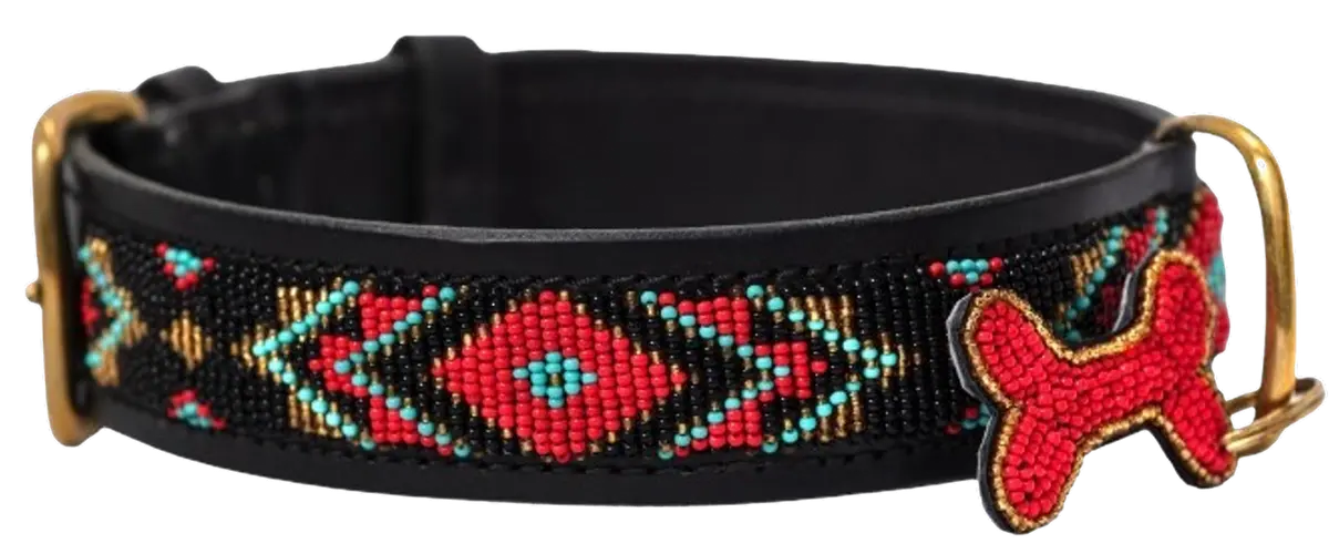 Terese Collar L 61 x 3,5 cm Red