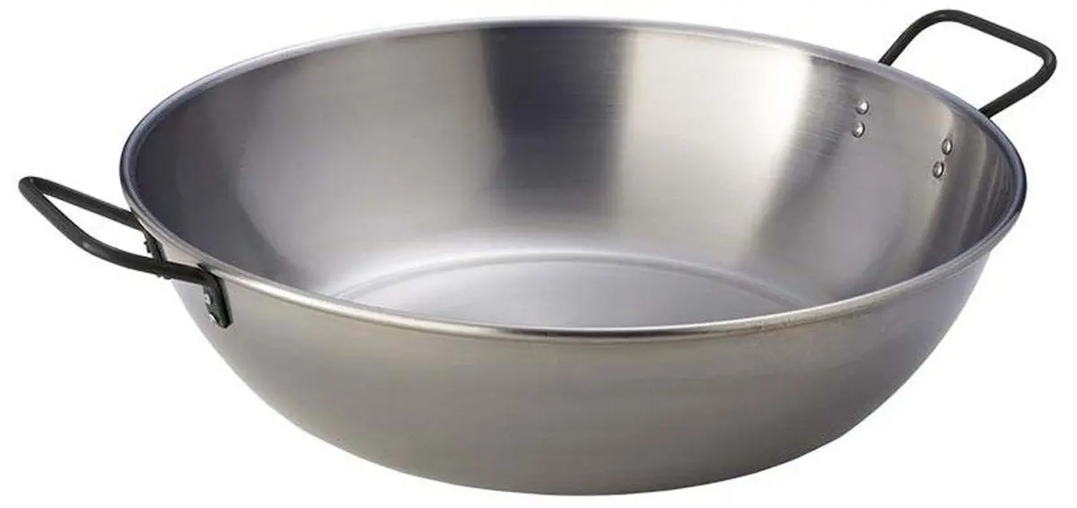 Wok 50 cm Kallvalsat Stål