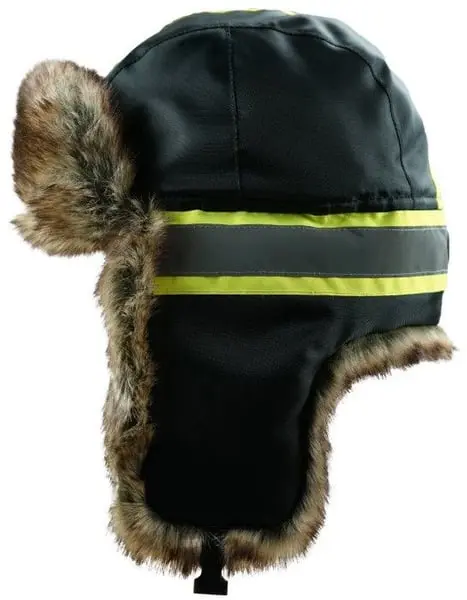 Kids Flaps refleks vinterlue svart
