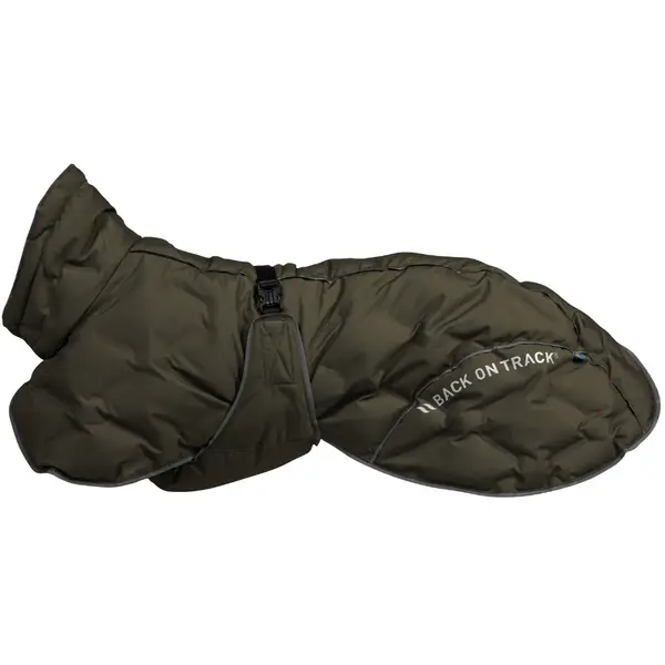 Bay Padded Coat Low Set Tail 40-50 cm Olive