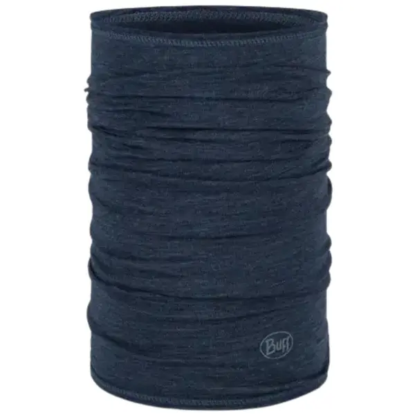 Neckwear Merino Lightweight Solid Night Blue