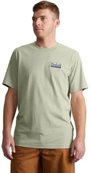 Carhartt M's Script S/S Patch T-Shirt Sage