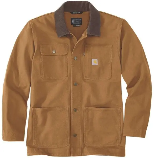 Carhartt M's Duck Loose Fit Chore Coat Carhartt® Brown