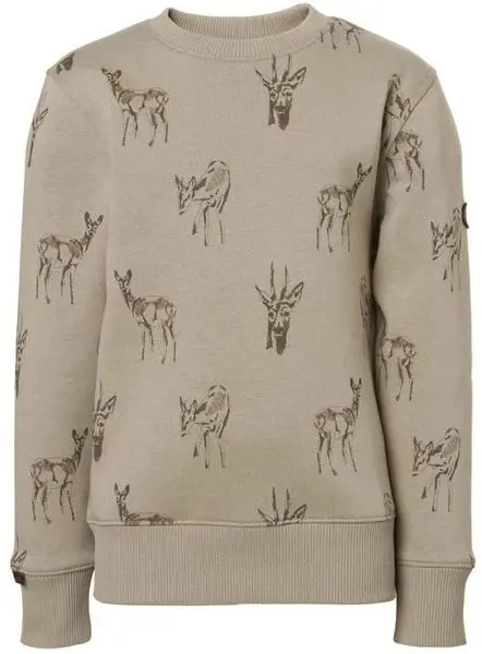 Junior Deer Sweatshirt Close up Deer