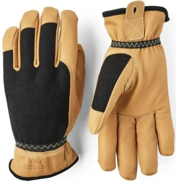 Hestra Job Kobolt Winter Wool Black/Tan