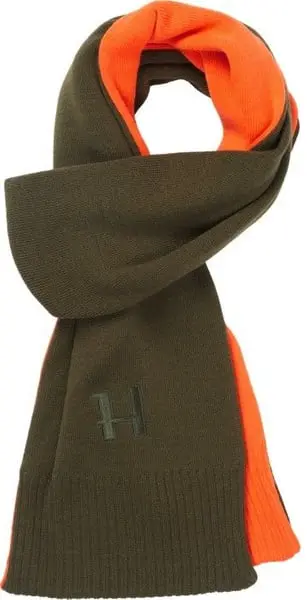 M's Reversible Scarf Willow Green/Orange