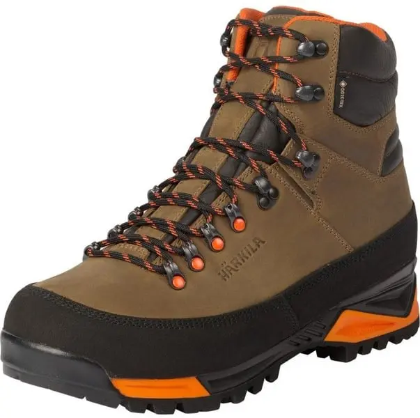 M's Saxnäs GTX Orange Boots Mid Brown/Orange
