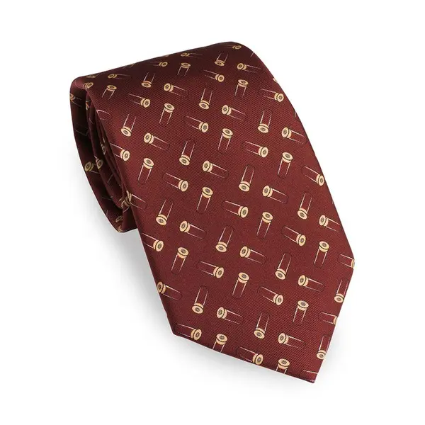 M's Cartridge Silhouette Vintage Tie Red