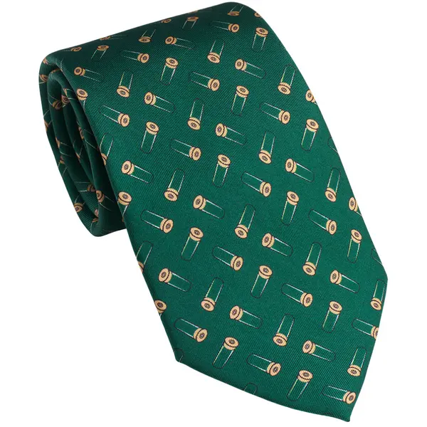 M's Cartridge Silhouette Tie British Racing Green