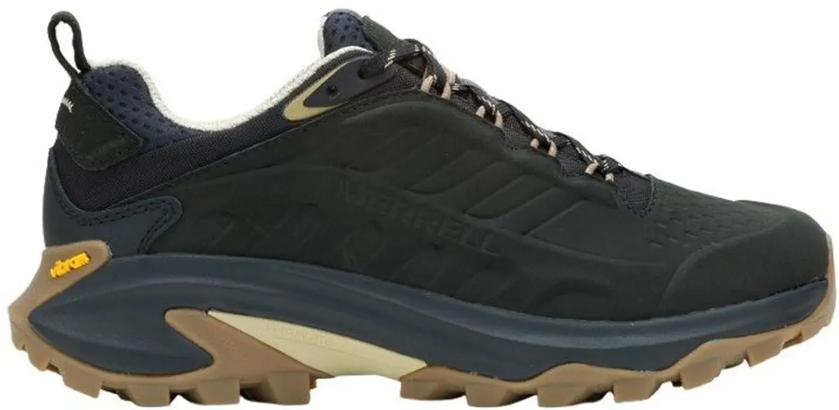 Womens Moab Speed 2 Leather Waterproof Black