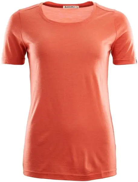 Aclima W's LightWool T-shirt Burnt Sienna