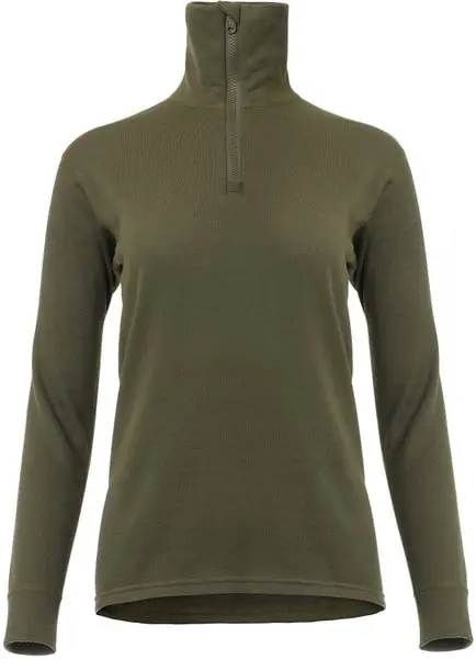 Aclima WoolTerry Polo Woman Olive Night