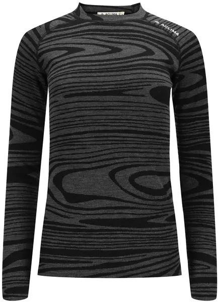 Aclima WarmWool Crewneck W's Black Motion