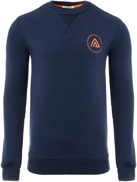 Aclima FleeceWool V2 Crewneck Man Navy Blazer