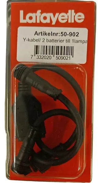 Batterikabel 1 Till 2 För Bp-50 & Bp-100