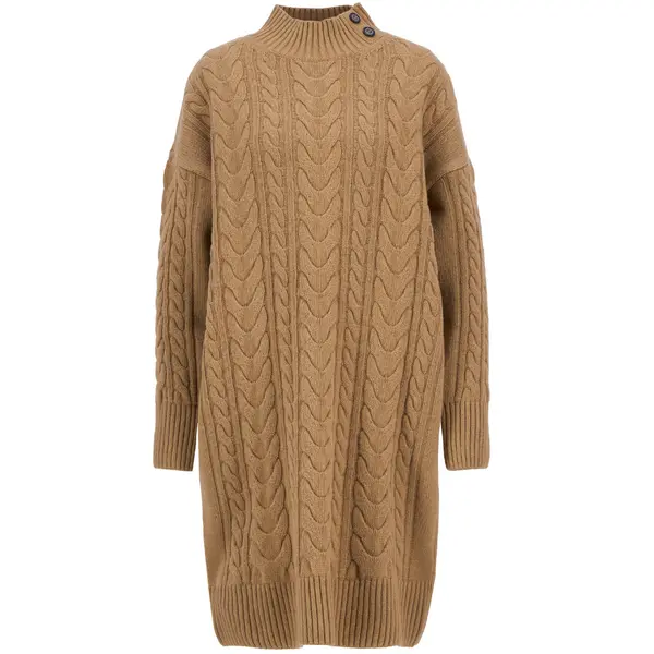W's Belford Knitted Mini Dress Military Brown
