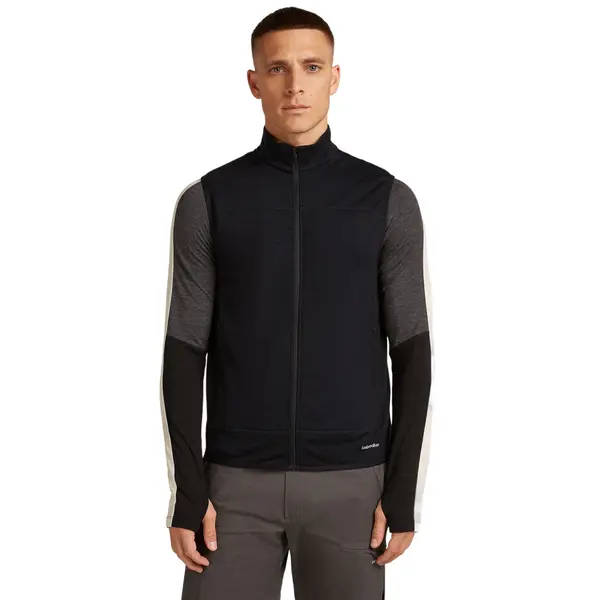 M's Merino 300 Realfleece Descender Vest Black