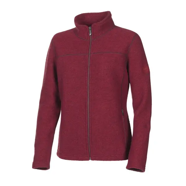 W's Beata Full Zip Deep Red