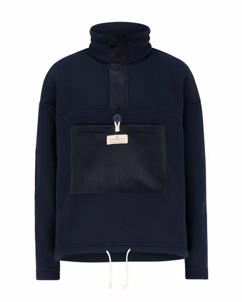 V-Bond Wide Cord Fleece Womens Faded Navy/Navy