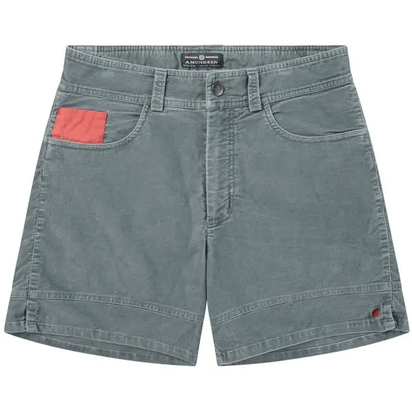 6Incher Wild Velvet Shorts Mens Stormy Blue