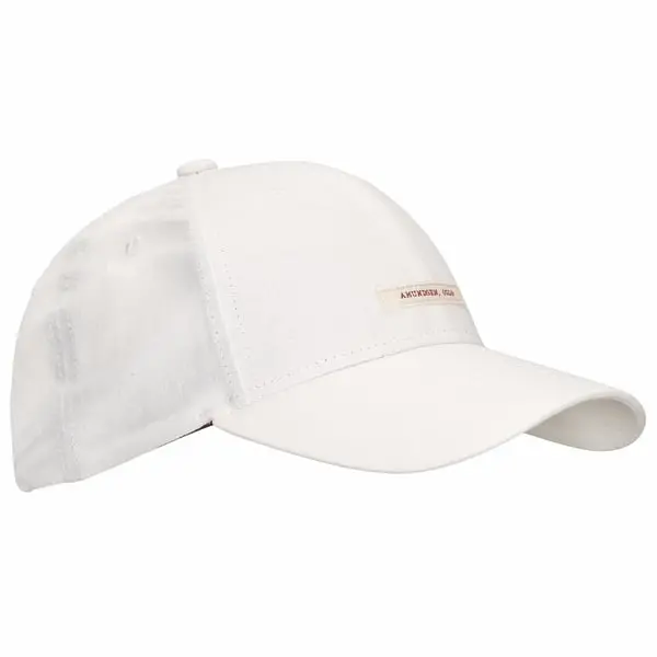 Linen Patch Cap White/Patch