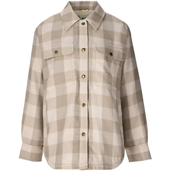 W's Ridgefield Sherpa Flannel Jacket Grey