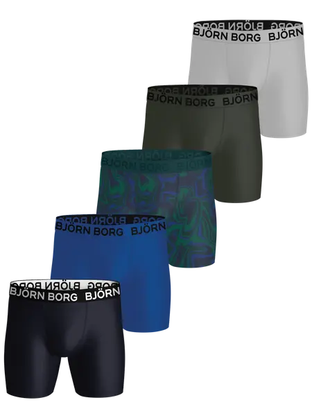 5p SPORTS MICROFIBER BOXER MP002 - Multipack 2