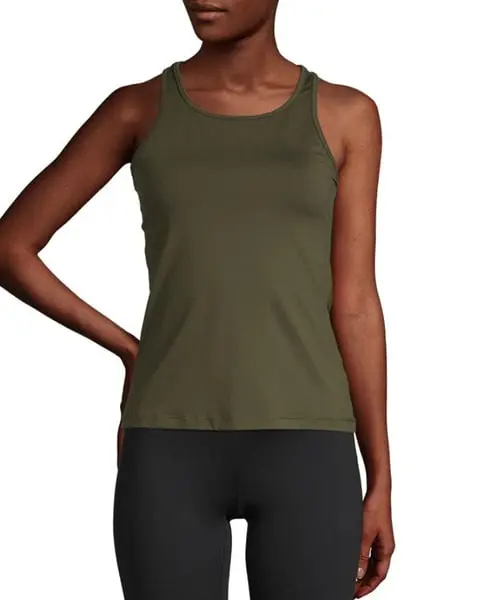 Essential Racerback Forest Green