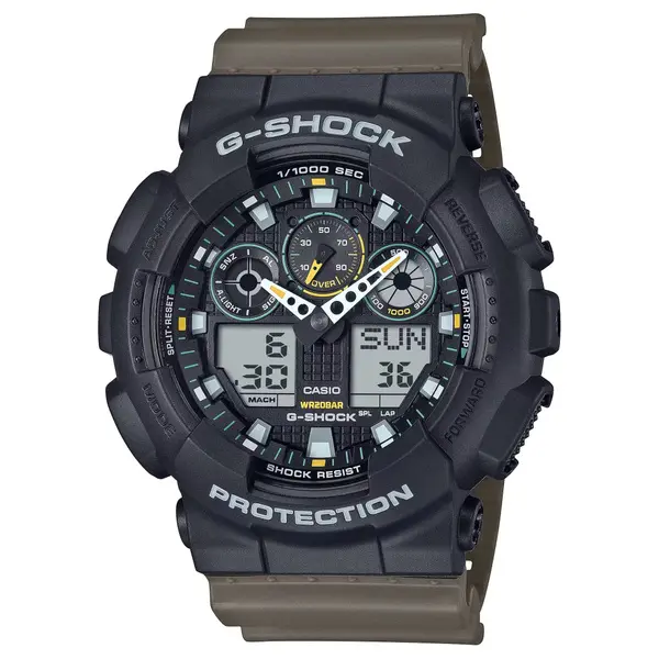 G-Shock GA-100TU-1A3ER Olive