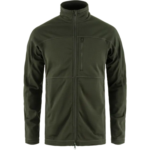 Abisko Lite Fleece Jacket M Deep Forest