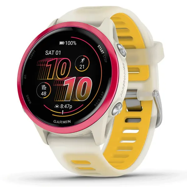 Forerunner 570 - 42mm Bone/Raspberry/Mango