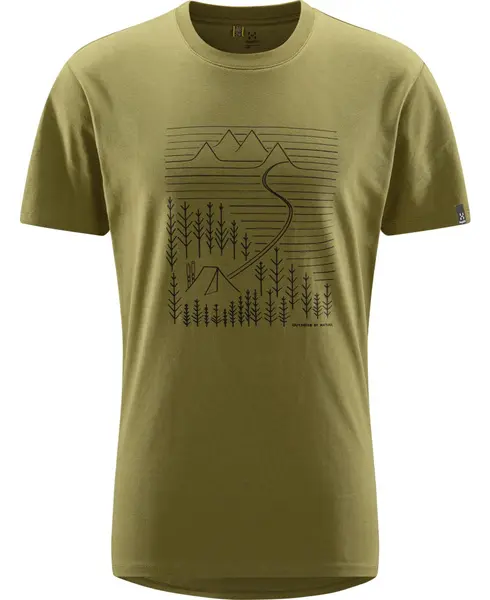 Camp Tee Men Olive Green