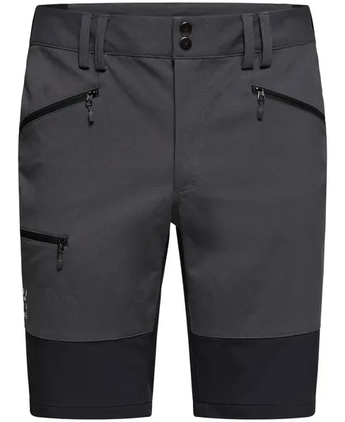Mid Slim Shorts Men Magnetite/True Black