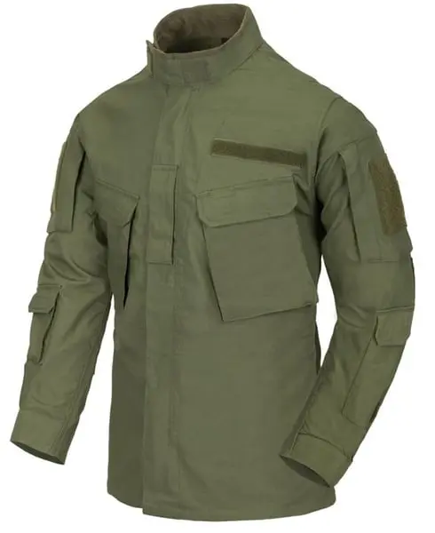 CPU PolyCotton Ripstop Olivengrønn