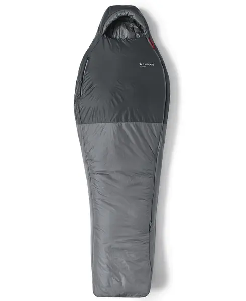 Pro Fiber -5 Sleeping Bag 200cm Smoky Grey / Ruby Red