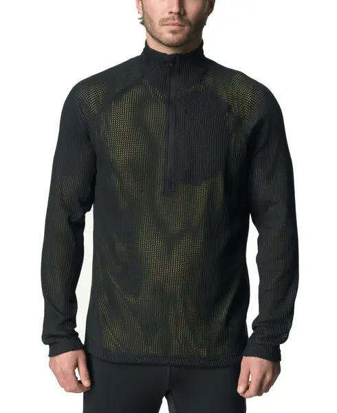 M's Pace Flow Half Zip True Black
