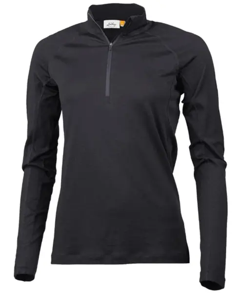 Gimmer Merino Lt Ws 1/2 Zip Black