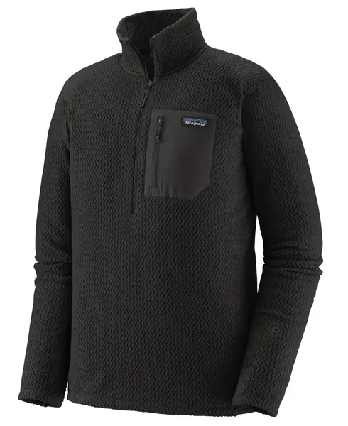 M's R1 Air Zip Neck Black