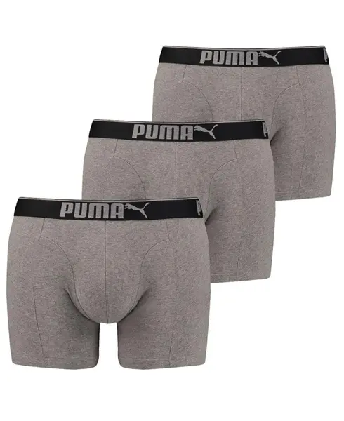 Sueded Cotton 3-Pack Grey Melange