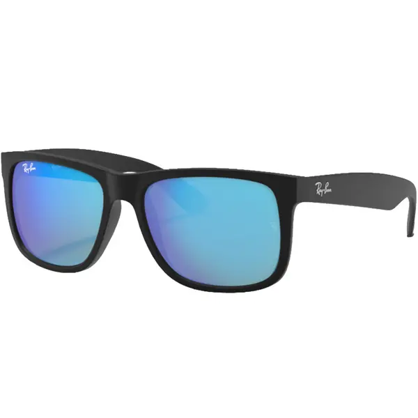 Justin Rubber Black Blue Mirror