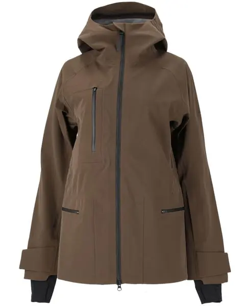 Lipno W Shell Jacket Slate Black